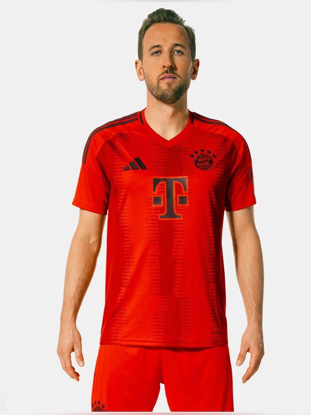 FC Bayern Munich Adidas 2024/2025 Home Jersey Mens S Red Heat.Rdy